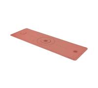 TREXO Esterilla de yoga en rojo, 183 x 61 cm y 6 mm de grosor, esterilla de yoga de TPE ecológico con superficie antideslizante, fuerte agarre en el suelo, resistente a los daños, ligera
