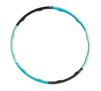 TREXO Hula Hoop - Aro de masaje en color turquesa con un diámetro de 100 cm, fabricado en espuma y PVC, ligero y duradero, masaje Hula Hoop Fitness