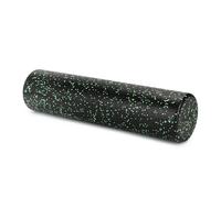 TREXO Rodillo de masaje de 60 x 15 m en rollo para fascia negro lima que proporciona alivio y mejora la condición física, superficie lisa masaje Blackroll para cualquier persona para la recuperación