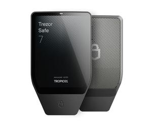 Trezor Safe 7 - Monedero de Hardware Criptográfico para Bitcoin, Bluetooth, Pantalla Táctil a Color, Preparado para Cuántica, Compatible con Android e iOS (Charcoal Black)