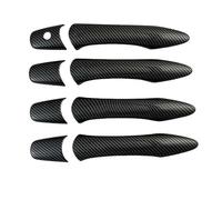 TRFBD Modificación Cubiertas Manija Puerta Exterior Coche Para Infiniti EX25 EX35 EX37 JX35 M37 M37x M56 M56x M35h FX35 FX37 FX50 2008-2016(Style 3)