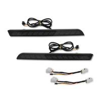 TRFBD Reflector Parachoques Trasero Rojo Coche Luces Traseras/de Freno Para Toyota Para Sienna 2021-2023, Luz Antiniebla, Señal Giro Dinámica luz freno(Smoked)