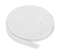 TRFVDVERD Junta de fibra de vidrio resistente a altas temperaturas for estufas de leña: cuerda de sellado duradera for chimeneas y hornos, blanca, temperatura máxima de 550 °C(5/8inx1/8inx118in)
