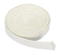 TRFVDVERD Junta de fibra de vidrio resistente for estufa de leña (1 unidad) - Cuerda de sellado autoadhesiva for puertas de chimenea, temperatura máxima de 550 ℃(3/4inx1/8inx118in)