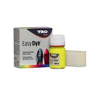 TRG The One - Tinte para Calzado y Complementos de Piel | Tintura para zapatos de Piel, Lona y Piel Sintética con Esponja aplicadora | Easy dye #801 Amarillo Flourescente, 25ml