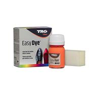 TRG The One - Tinte para Calzado y Complementos de Piel | Tintura para zapatos de Piel, Lona y Piel Sintética con Esponja aplicadora | Easy dye #802 Naranja Flourescente, 25ml