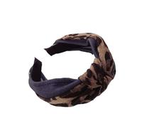 TRgqify-KM Diadema con Estampado de Leopardo for Mujer y Damas. Elegante Banda for el Cabello con Estampado de Leopardo. Accesorio for el Cabello Diadema con Estampado de Leopardo. Regalo perfe