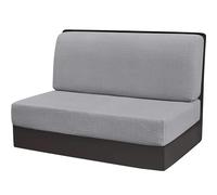 TRgqify-KM Fundas elásticas for Asientos de Coche, Ajuste Universal for Furgonetas Camper, Funda Protectora de fácil instalación, cómoda protección contra derrames y Desgaste.(Light Grey)