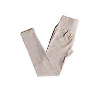TRgqify-KM High Waist Yoga Leggings for Women Tummy Control Workout Compression Pants Moisture-Wicking Stretchy Gym Running Activewear Seamless Squat-Proof High-Rise Leggings(Khaki_M(45-55KG) 3PCS)