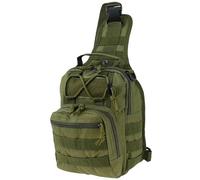 TRgqify-KM Mochila Bandolera for Exteriores, Bandolera, Mochila for el Pecho, Mochila for teléfono Inteligente, Escalada, Camping y Ciclismo.(Green)