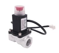 TRGYJGKF Válvula de Cierre Emergencia Gas Natural, aleación Aluminio, DN15, DN20, DN25, rearme Manual, G1/2", G3/4", G1(DN25)