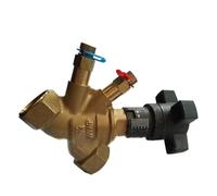 TRGYJGKF Válvula de Equilibrio estático con Bloqueo Digital, válvulas Control Flujo for el del Sistema Aire Acondicionado, DN15-DN50 latón(DN32)