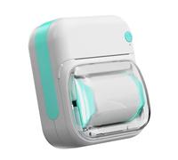 TRHEEE Impresora térmica recargable en miniatura, no necesita tintas, con impresión de alta resolución para fotos, etiquetas y notas de estudio, incluye impresora fotográfica portátil de rollo de