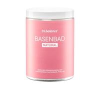 tri.balance Basenbad Natural 675 g - Sal de cuidado corporal, sal de baño I algas de calcio marinas naturales para el cuidado básico de la piel I Valor de pH 8,5 - 9,5