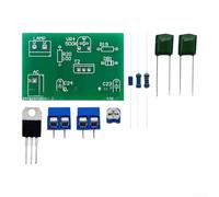 Triac Dimmer Junta de práctica de soldadura, kit de circuito educativo con cambio de fase RC para principiantes de electrónica que aprenden