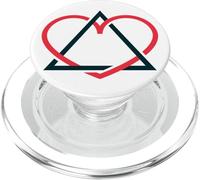 Tríada de Adopción - Símbolo del Triángulo PopSockets PopGrip para MagSafe