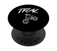 Trial Acrobatic Motocicleta Motorsport Trials Pilotos y Fans PopSockets PopGrip Adhesivo