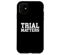 Trial Matters Motocicleta acrobática Motorsports Trials Riders Carcasa para iPhone 11