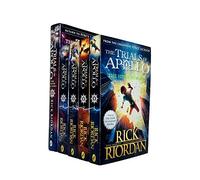 Trials of Apollo Series Rick Riordan Collection 5 Books Set (The Hidden Oracle, The Dark Prophecy, The Burning Maze, The Tyrant’s Tomb, [Hardcover] The Tower of Nero)