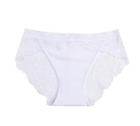 Triangel Unterwäsche Damen Panty - Unterhosen Damen Spitze Seamless Slips mit Spitze atmungsaktiv Unterhose Slips Brazien Unsichtbare Panties bequem Stretch Höschen Thongs Slip Schlüpfer