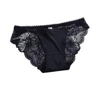 Triangel Unterwäsche Damen Panty - Unterhosen Damen Spitze String Tanga Nahtlos Hipsters Slips Brasil bequem Seamless Panties Skiny atmungsaktiv Höschen Dünn Thong Einfarbig Slip Schlüpfer