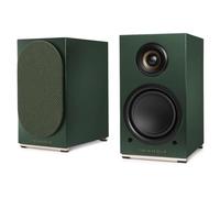Triangle - Altavoces Activos AIO Twin - Altavoces de Estantería Wi-Fi & Bluetooth con Amplificador 2x50W - Audio HD - Entradas Phono/Plato + TV Óptica - 165 x 304 x 235 mm - Verde Inglés (Par)