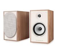 Triangle - Altavoces Activos BOREA BR03 Connect - Altavoces de Estantería Bluetooth con Amplificador 2X 60W - Audio HD - Entradas Phono/Plato TV ARC & USB - 206 x 360 x 314 mm - Roble Claro (Par)