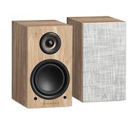 Triangle - Altavoces Activos LN01A - Altavoces de estantería Bluetooth con Amplificador de 2x50W - Audio HD - Entradas Phono/Plato óptico y Salida para subwoofer - 165x291x225 mm - Roble Claro (Par)