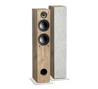 Triangle - Altavoces Activos LN05A - Altavoces Columna Bluetooth con Amplificador de 2 x 80W - Audio HD - Entradas Phono/Plato óptico y Salida para subwoofer - 165 x 921 x 263 mm - Roble Claro (Par)