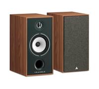 Triangle - Altavoz de Biblioteca Hi-Fi BOREA BR04 - Potencia Máxima 110W - Rendimiento 90 DB/W/m - Versátil para Música y Cine en Casa - 206 x 380 x 314 mm - Verde (Par)