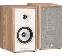 Triangle - Altavoz de Estantería Hi-Fi BOREA BR02 - Potencia Admisible 80W - Sensibilidad 89 dB/W/m - Versátil para Música y Cine en Casa - 176 x 310 x 274 mm - Roble Claro (Par)