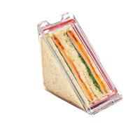Triangle Bakery Packaging - Small Sandwich Box, Triangle Sandwich Container
