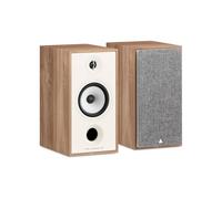 triangle Borea BR04 - Par de altavoces para estantería, alta fidelidad, 2 vías, 25 mm EFS Silk Dome Tweeter con guía de ondas (roble claro)