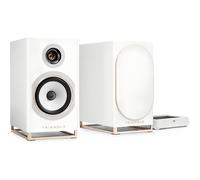 Triangle Capella 2 blanco sideral (lote de 2) - Altavoz inteligente inalámbrico, Spotify, Tidal, Roon Ready, Tidal Connect