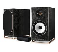 Triangle Capella estrella negra (lote de 2) - Altavoz inteligente inalámbrico, Spotify, Roon Ready, Deezer, Apple Music, Tidal, Qobuz