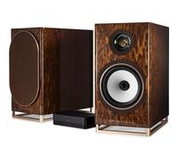 Triangle Capella nebulosa marrón (lote de 2) - Altavoz inteligente inalámbrico, Roon Ready, Spotify