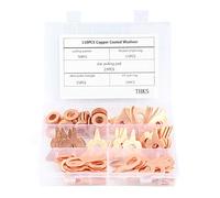 Triangle Dent Pulling, 110pcs Dent Pulling Puller Rings Triangle OT Round para conjunto de herramientas de reparación de soldadura de carrocería