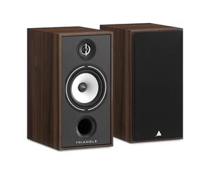 triangle - Hi-Fi Borea BR04 - Altavoz de estantería - Manejo de potencia 110 W - Salida 91 dB/W/m - Surround compatible para cine en casa - 220 x 425 x 314 mm - Castaño (par)