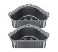 Triangle Kitchen Strainer, Sink Basket Filter, Easy Install Mesh with Waste Catching Design, Multifunctional Drain Organizer, Food Trap Holder with Compact Build, Kitchen Accessories for Home