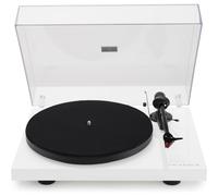 Triangle Lunar 3 blanco - Tocadiscos de vinilo, Semiautomático, Preamplificador integrado, MM, Tracción por correa