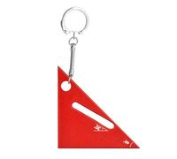 Triangle Measuring Tool, Alloy Metal Triangle Ruler Protractor