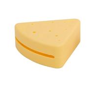 Triangle Powder Puff Travel Travel, Case de soporte de bufete de polvo