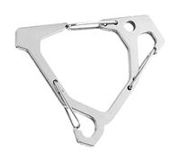 Triangle Quick Link - Reinforced Metal Frame, Smooth Edge Finish, Compact Rigid Shape, High Load Capacity | Rigging Hardware, Hanging Tools, Workshop Fastening, Climbing Accessory, Connector