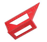 Triangle Ruler - Pro | Miter Square - Équerre De Charpentier 45/90 Degrés Rapporteur De Précision Outil De Mesure De Mise En Page Pour Projets De Menuiserie Et Travail Du Bois Performance | 2026 Pro