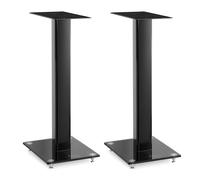 Triangle - Soportes para Altavoces S05 para Altavoces de Estantería Hi-Fi - Altura 640 mm - Base Rellenable - Compatibilidad Universal - Negro (Par)