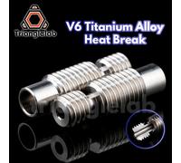 Trianglelab GRADE5 V6 - Resistente al Desgaste, Aleación de Titanio, 1.75MM, para HOTEND VOLCANO V6, para Impresora 3D con Fibra de Carbono 2PCS 1.75MM M7
