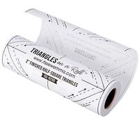 Triangles On A Roll Half Square, 2" (H200)