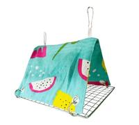 Triangular Bird Swing, Breathable Parrot Nest Mat, Soft with Durable Fabric, Conure Bed Accessory for Finch Cockatoo Use, Bird Bed with Comfortable Style, Pet Tool for African Cockatiel Pigeon