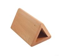Triangular Cuero Madera De Haya Con Tres Radios R10 R12 R15 Para Personalizado Cartera Artesanía Y Pegado Herramienta Auxiliar Acabado Natural