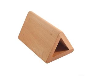 Triangular Cuero Madera De Haya Con Tres Radios R10 R12 R15 Para Personalizado Cartera Artesanía Y Pegado Herramienta Auxiliar Acabado Natural